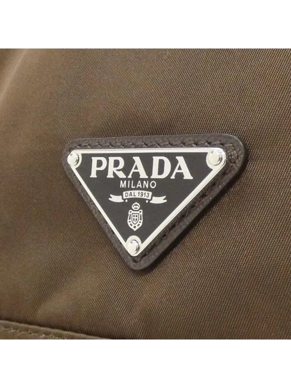 Prada Backpack Silver